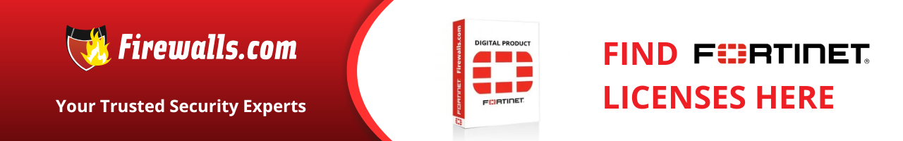 fortinet license banner