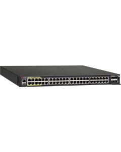 Ruckus ICX 7450 48-Port 1 GbE PoE+ Switch Bundle - 4x10 GbE SFP+ Uplinks/Stacking & 2x40 GbE QSFP+ Uplinks/Stacking