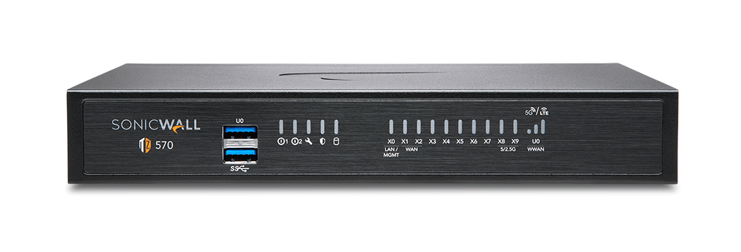SonicWall 02-SSC-2833 | TZ570 - Appliance Only | Network Security