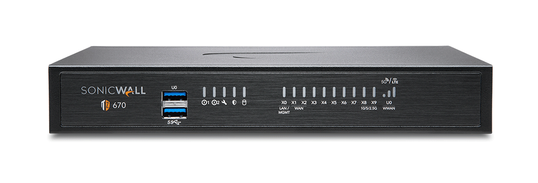 SonicWall 02-SSC-5640 | TZ670 Total Secure - Essential Edition - 1