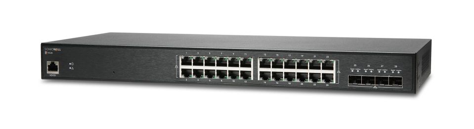 SonicWall 02-SSC-8376 | Network Switch SWS14-24FPOE with 3 Year